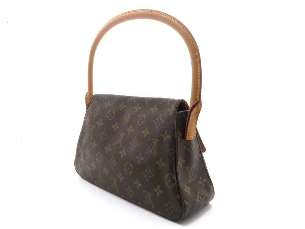 Louis Vuitton Handbag Monogram Looping Brown